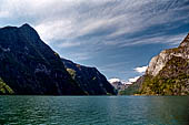 Norvegia, la regione dei fiordi, vedute durante la gita in battello lungo l'Aurlandsfjord e il Noeroyfjord. 